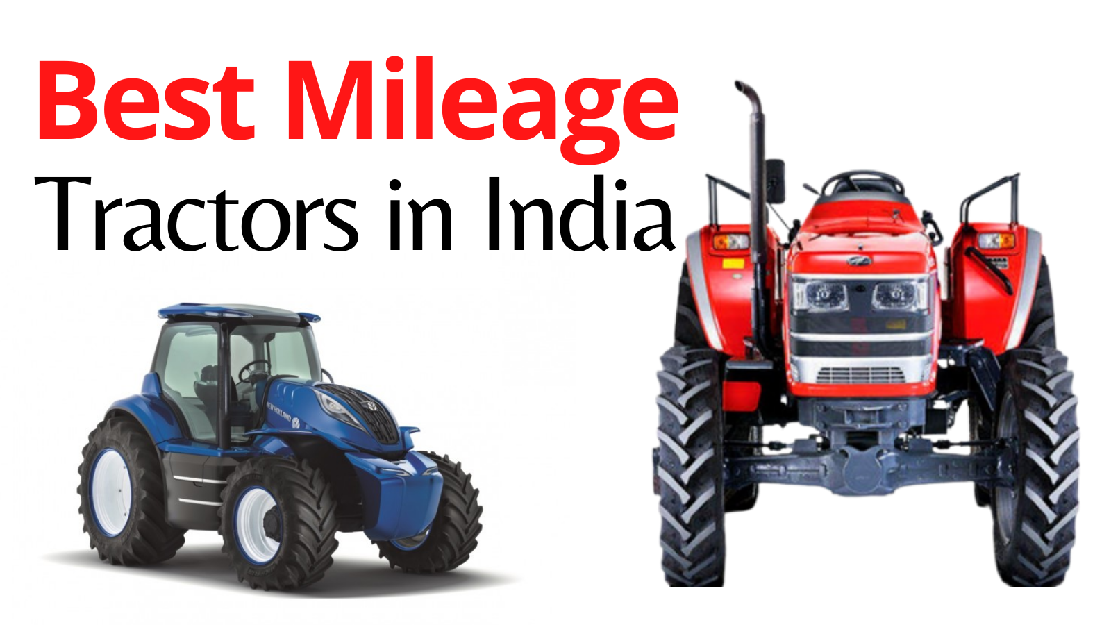 Best Fuelefficient Tractors In India 2022