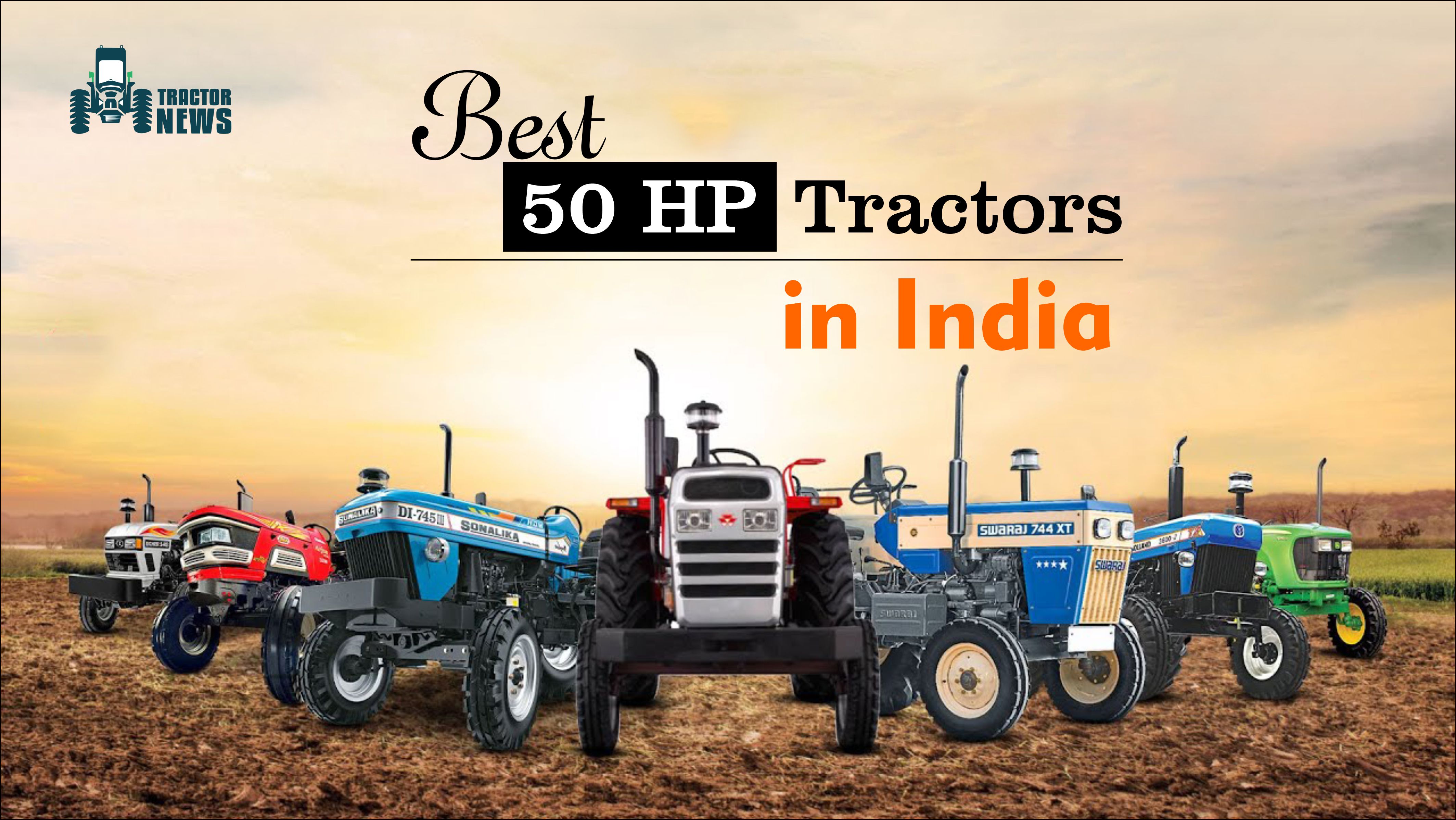Top 5 50HP tractors in India2022, Features, Price, and Specifications